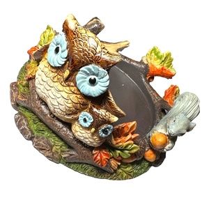Yankee Candle 1687145 Owl & Fall Critters Large Jar Candle Holder